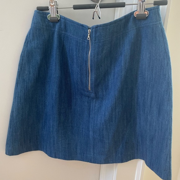 APC Denim Mini Skirt in FR 38 - Picture 2 of 3